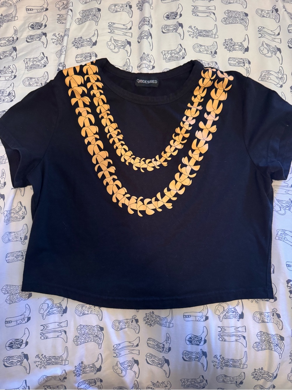 2Bdesired Cropped shirt